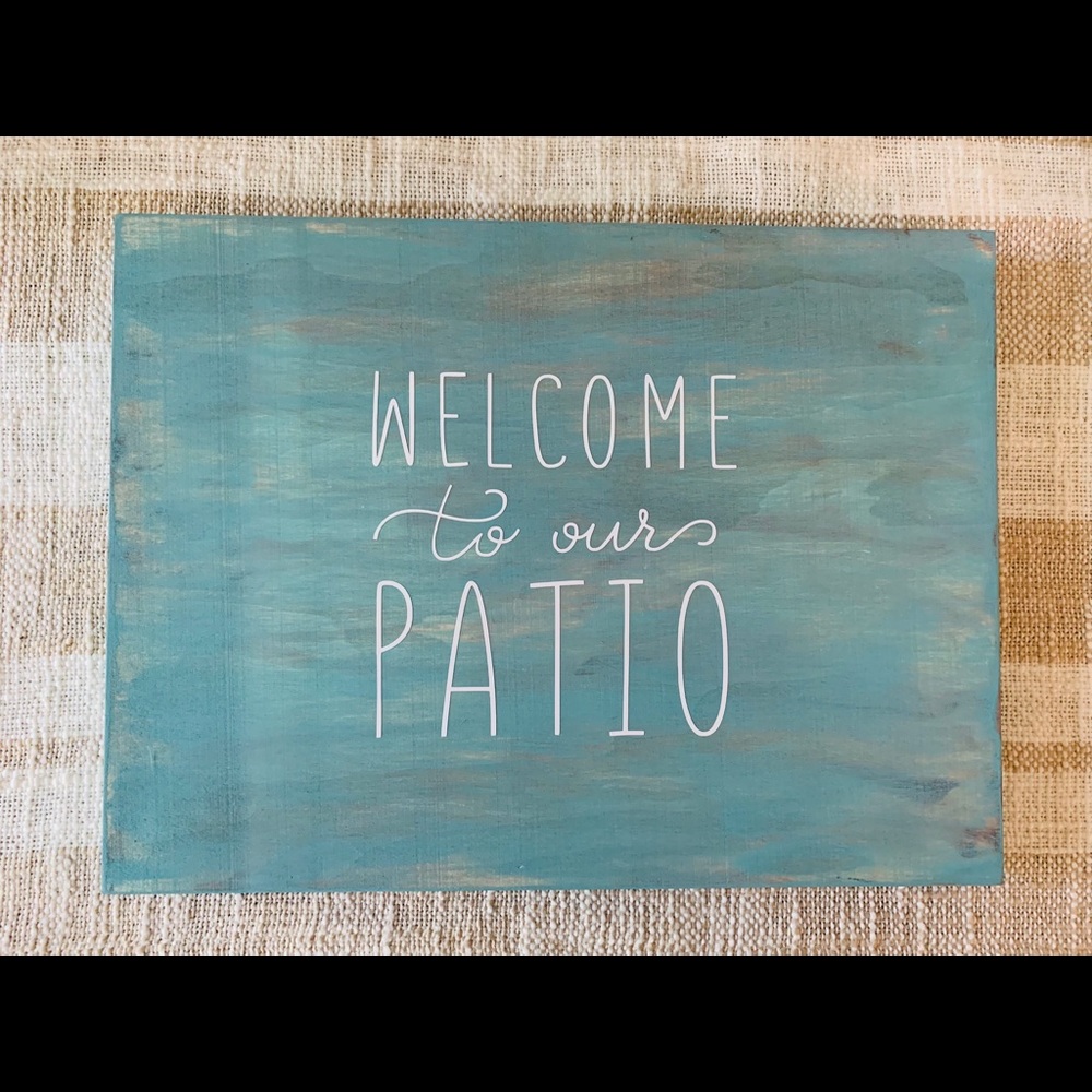Custom wood sign